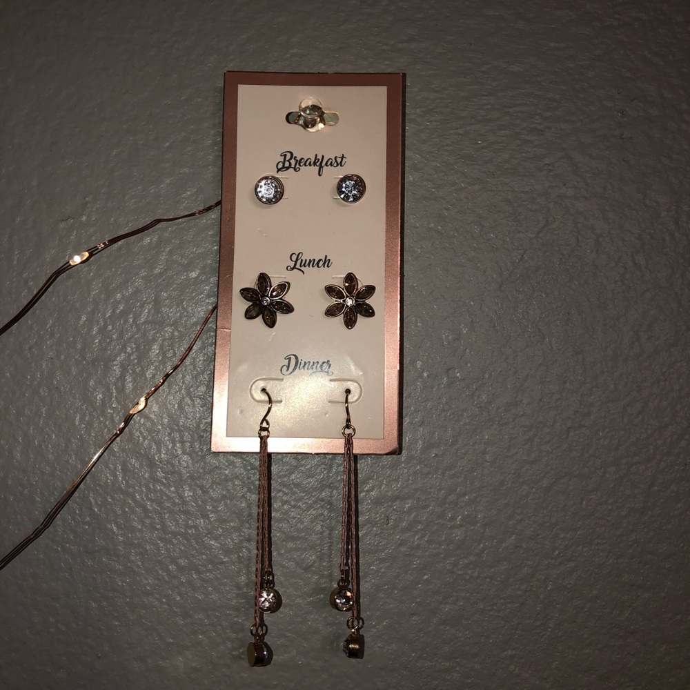 3 Different Event Earrings ✨✨